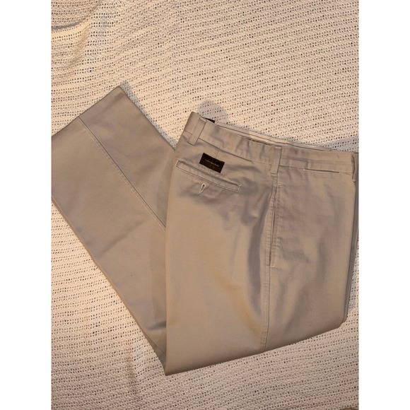 Calvin Klein Other - Calvin Klein CK Khakis Mens Wrinkle Free Plain Front Enzyme Wash Pants 29x30